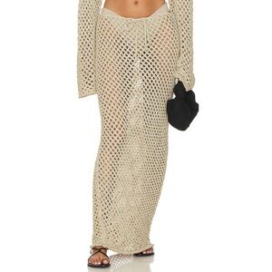 Bananhot Magen Knit Maxi Skirt Size X/S